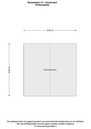 Floor plan - Mortelstraat 117, 1019 VE Amsterdam 